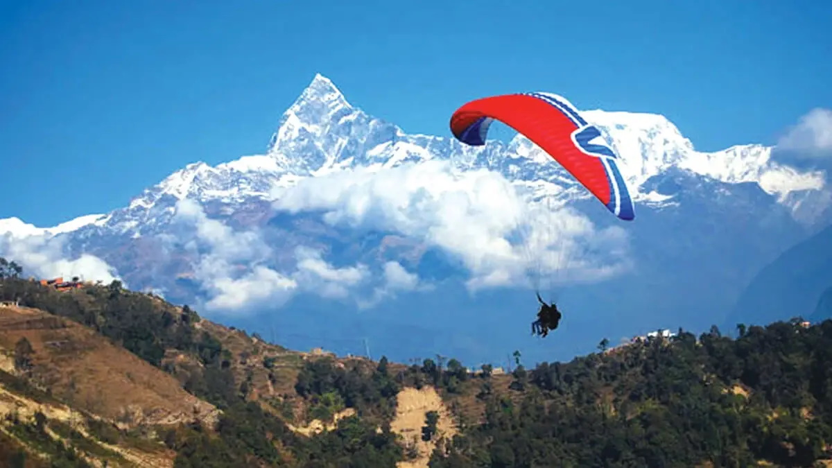 Paragliding in Pokhara